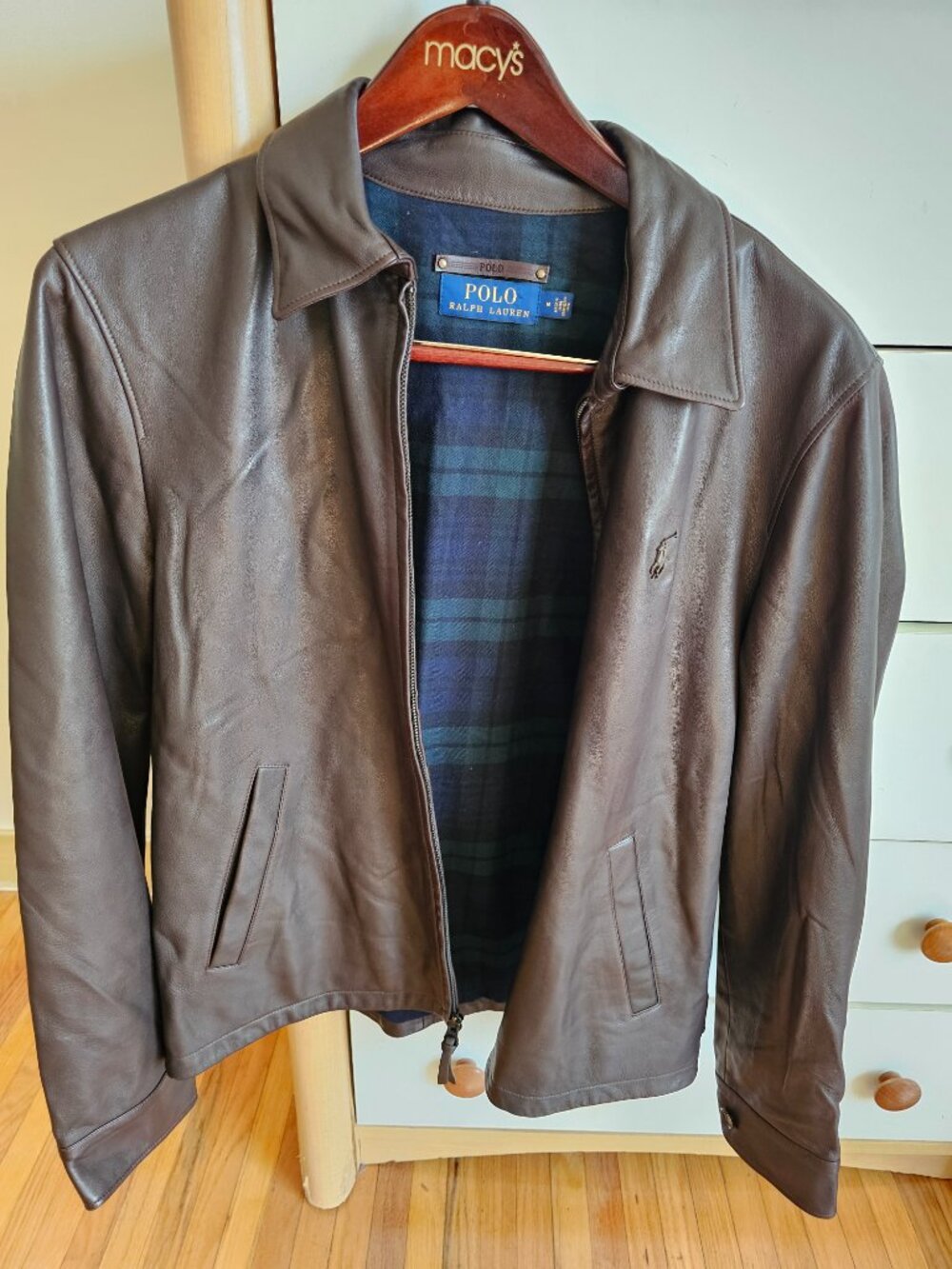 Polo Ralph Lauren Leather Men's Jacket - Picture 2 of 14